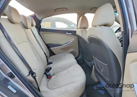 2013 Hyundai Accent Gls from USA, damaged, VIN KMHCT4AE9DU447460